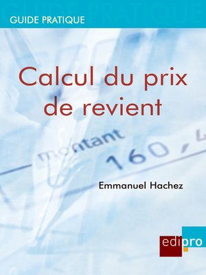 cover image of Calcul du prix de revient